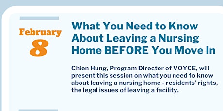 What You Need to Know About Leaving a Nursing Home BEFORE You Move In tickets