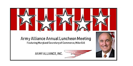 Army Alliance Annual Luncheon Meeting 2022 tickets