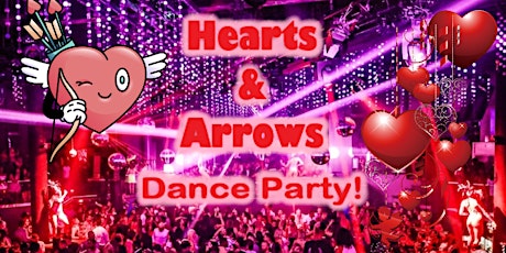 HEARTS & ARROWS Party - Cupid, Cocktails & Dancing! - Free on Zoom tickets
