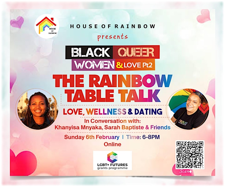 Rainbow Table Talk:  Conversations on healthy LGBTQ+ Relationships image
