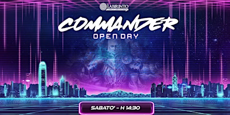 Mtg COMMANDER Open Day biglietti