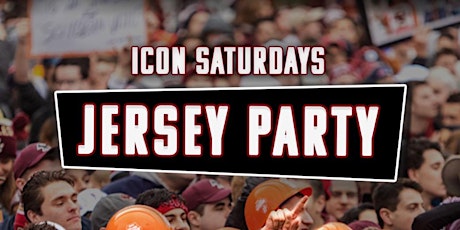Jersey Party | CELEBRATING JASON BIRTHDAY  @ Icon Nightclub tickets