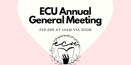 English Course Union Annual General Meeting tickets