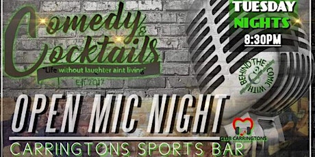 FREE Comedy & Cocktails-Open Mic & Show tickets
