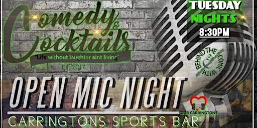 FREE Comedy & Cocktails-Open Mic & Show