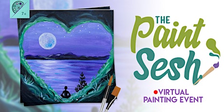 Online Painting Class – “Self Love” (Virtual Paint at Home Event) tickets