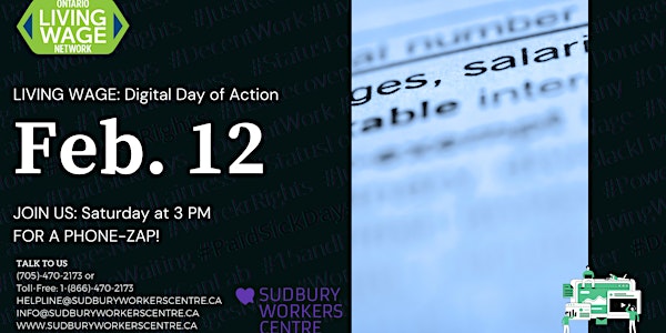 Living-Wage: Digital Day Of Action