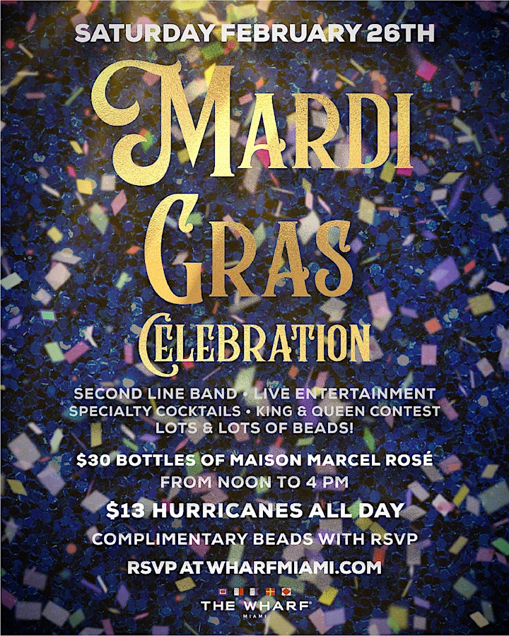 Mardi Gras Celebration at The Wharf Miami image