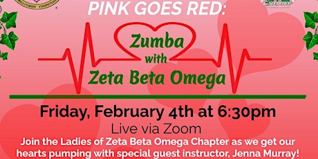 Pink Goes Red: Zumba with Zeta Beta Omega tickets