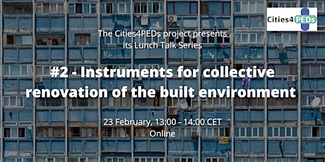 Energy Lunch Talk #2 – Instruments for renovation of the built environment primary image