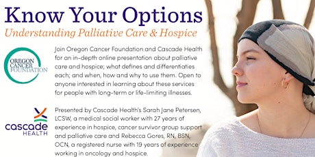Know Your Options: Understanding Palliative Care & Hospice Services tickets