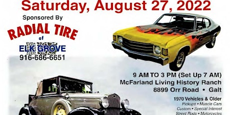 7th Annual Galt Drive Down Memory Lane Car Show  ADMISSION TICKETS tickets