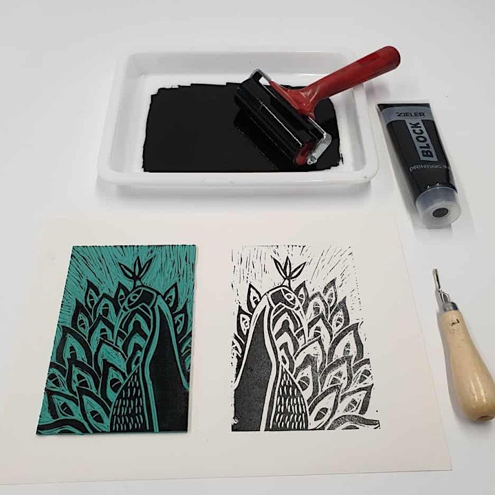 Drawing & Printmaking. Tues, 12.30- 2.30pm.  Mar 1st, 8th,  22nd, & 29th image