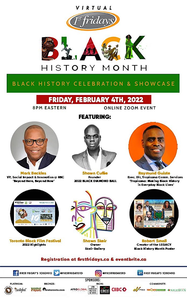 Virtual 1st Fridays Black History Month Edition image