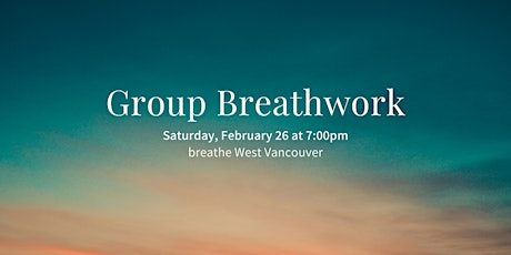 Breathwork in West Vancouver tickets