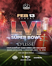 Dusse Cognac Presents Super Bowl LVI Viewing Party  | Complimentary Drinks tickets