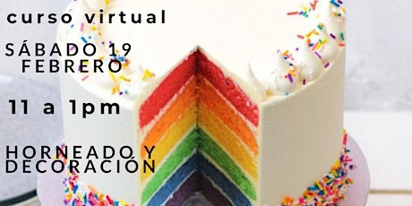 Rainbow Cake  Virtual Con Chef Liza Ojeda en Anna Ruiz Store entradas