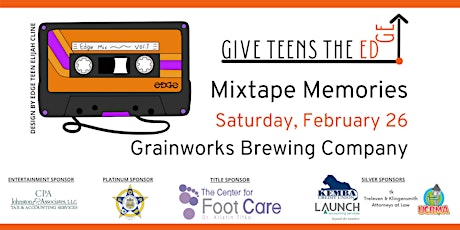 Give Teens the EDGE: Mixtape Memories tickets