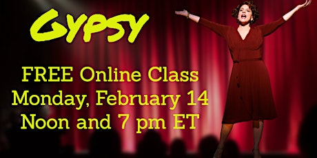 Gypsy (FREE Online Class) bilhetes