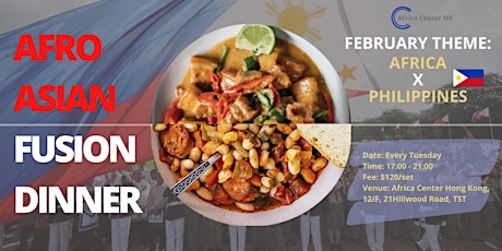 Afro Asian Vegetarian Fusion Dinner (Africa x Philippines) tickets