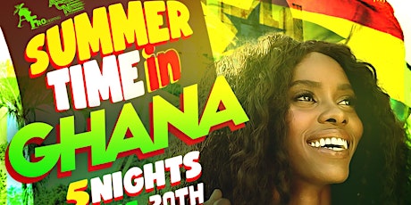 Summer Time in Ghana | 5 Nights tickets