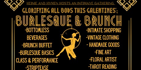 Galentine’s Burlesque & Brunch tickets