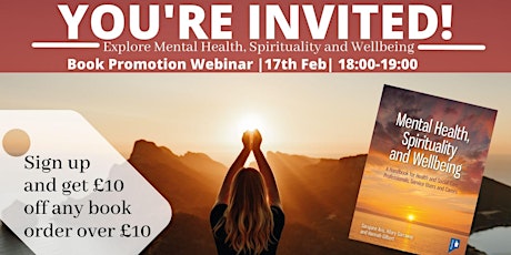 Exploring mental health, spirituality and wellbeing Online Book Promotion tickets