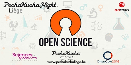 Image principale de PechaKucha Liège «Open Science»