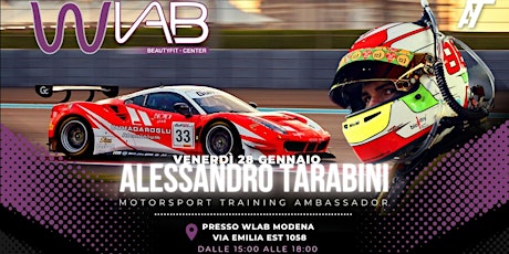 Scopri l'allenamento del racing driver Alessandro Tarabini biglietti