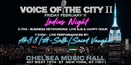 Voice of the City II - Ladies Night tickets