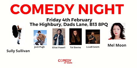 Comedy at The Highbury tickets
