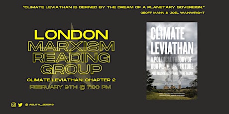 Climate Leviathan: A Political Theory of Our Planetary Future tickets