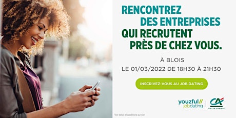 Job Dating à Blois : décrochez un emploi ! billets
