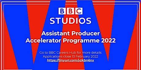 BBC Studios Assistant Producer Accelerator Programme Workshop Tickets