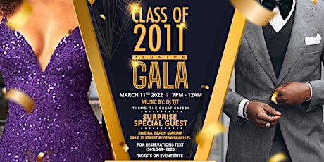 Palm Beach Class of 2011 Gala Ball tickets