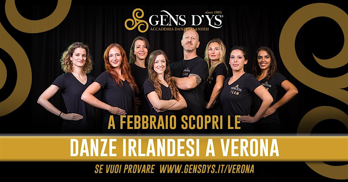 TUE, FEB 1, 2022 - Verona - Danze Irlandesi