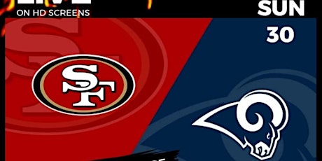 NINERS vs RAMS FREE Watch Party at Buzzworks primary image