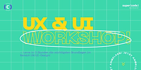 UX & UI-Design Workshop - für Anfänger*innen tickets