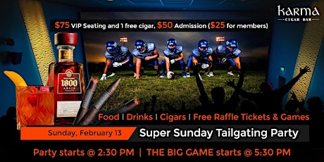 Super Sunday TailGating Party