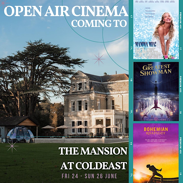 Bohemian Rhapsody Open Air Cinema at The Mansion at Coldeast image