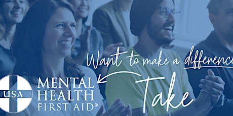 Mental Health First Aid (Adult English) *Virtual tickets
