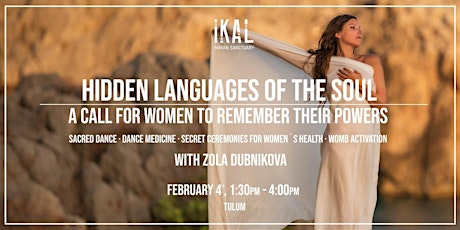 HIDDEN LANGUAGES OF THE SOUL tickets