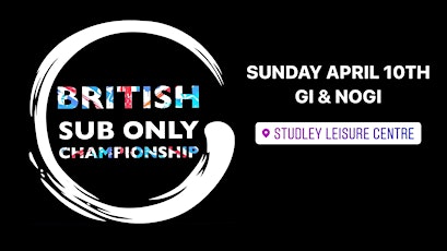 British Sub Only Championships - Gi & Nogi primary image