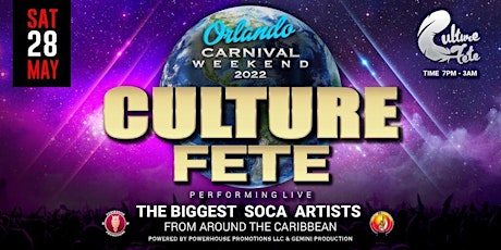 Culture Fete 2022 tickets