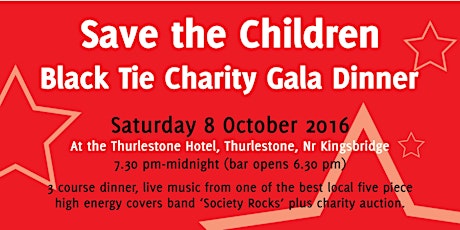 Black Tie Charity Gala Dinner for Save the Children primary image