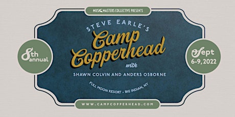 Steve Earle's Camp Copperhead tickets