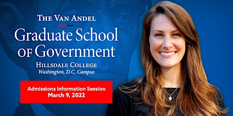 Hillsdale College DC Graduate School - Admissions Information Session tickets