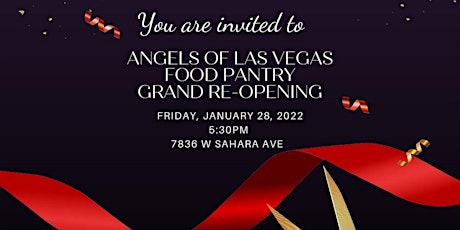 ANGELS OF LAS VEGAS FOOD PANTRY RE-GRAND OPENING! tickets