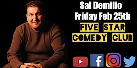 Sal Demilio! Friday February 18th!