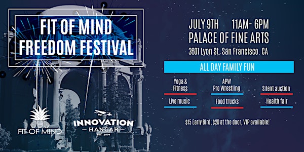 Fit of Mind Freedom Festival & APW's MALICE IN THE PALACE